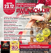 Wünsch DIR! X-Mas warm up!@Vulcano