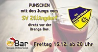 Punschen mit den Jungs vom ••SV Zillingdorf••