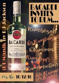 Bacardi invites to Rum@12er Alm Bar