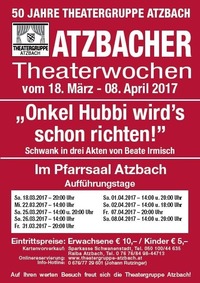 Atzbacher Theaterwochen 2017 