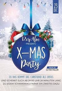 X-Mas Party@12er Alm Bar