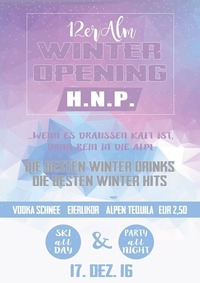 12er Alm Winter Opening@12er Alm Bar