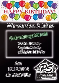 Wir feiern Geburtstag