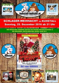 Schlager-Weihnacht im Kuhstall, Sonntag 25.12.2016@Kuhstall