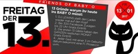 Friends of BABY O am Freitag den 13.!@Baby'O
