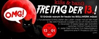 KISS & BANG am Freitag den 13.!@Bollwerk Klagenfurt