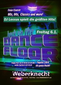 Back on the Dancefloor / 80s, 90s, Classics & more@Weberknecht