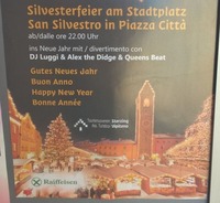 Silvesterfeiern am Stadtplatz Sterzing@Stadtplatz