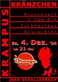 Krampuskränzchen@Orange Club Lounge