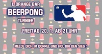 •• 1. Orange Bar Beerpong Turnier ••@Orange Bar