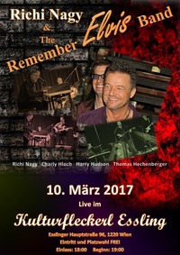 RICHI NAGY & THE REMEMBER ELVIS BAND@Kulturfleckerl Essling