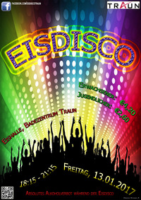 Eisdisco Traun 2017@Badezentrum Traun