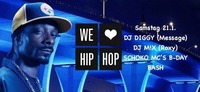 We Love Hip Hop /// Sa 21.1. Roxy /// Dj Diggy (Message)@Roxy Club