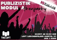 Publizistikfest: MODUL A-fterparty@The Loft