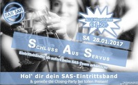 Closing // Schluss Aus Servus // SAS Bar