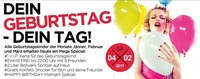 Dein Geburtstag - Dein Tag!