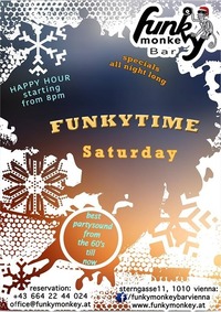 Funkytime !!! - Saturday January 21th 2017@Funky Monkey