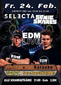 EDM LIVE mit Selecta & Sonic Snares@Excalibur