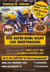 Super Bowl Night@Rox Bar&Grill