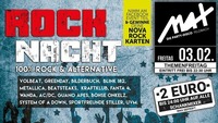 Themenfreitag ▲▲ ROCK NACHT ▲▲@MAX Disco