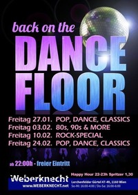Back on the Dancefloor (80s, 90s & more)@Weberknecht