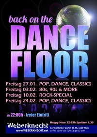 Back on the Dancefloor (80s, 90s & more@Weberknecht