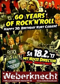 60 years of Rock'n'Roll - Happy 50. Birthday Kurt Cobain!