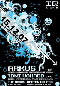 IQ-Music pre. Chapter 1 - Arkus P. & Toni Vokado live@Pachanga