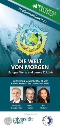 Die Welt von morgen. Europas Werte und unsere Zukunft@Universität Wien