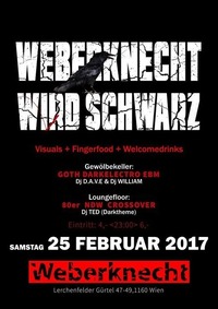 Weberknecht wird schwarz@Weberknecht