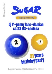 21 Jahre SUGAR CLUB@Chelsea Musicplace