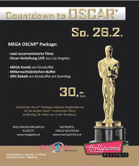 Oscar®Nacht LIVE@Hollywood Megaplex
