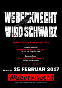 Weberknecht wird schwarz@Weberknecht