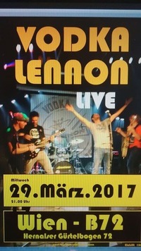 Vodka Lennon live im B72@B72