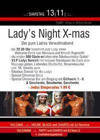 Lady’s Night X-mas Party@Vulcano