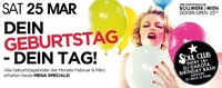 Dein Geburtstag - Dein Tag!