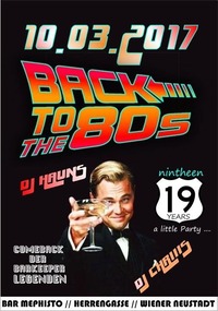 19 Jahre Bar Mephisto BACK to the 80ies@Bar Mephisto