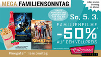 Mega FamilienSonntag@Hollywood Megaplex