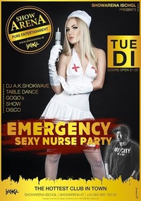 Emergency Sexy Nurse Party @ShowArena Ischgl@Showarena