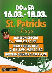 St. Patricks Days@Kaktus Bar