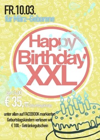 Happy Birthday XXL