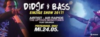 Didge & Bass mit Air Rapide, Airtist & The Uptown Monotones@Postgarage