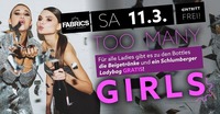 Too many girls!@Fabrics - Musicclub