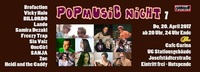 PopMusic Night 7 - Do, 20. April im Cafe Carina@Café Carina