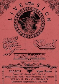 LIVE SIGN * High Heeler * Wildhunt * Manifestic@Viper Room