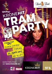 Die KRONEHIT Tram Party@Taubenmarkt