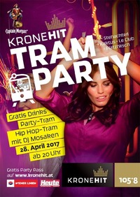 Die KRONEHIT Tram Party@Schwedenplatz