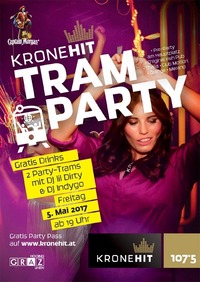 Die KRONEHIT Tram Party@Jakominiplatz