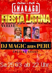 Fiesta Latina mit Dj Magic@Smaragd