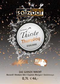 Thirsty Thursday @Salzbar